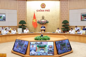 Thủ tướng Phạm Minh Chính chủ trì Hội nghị trực tuyến Chính phủ với địa phương tháng 9/2025 - Ảnh: Bộ VHTT&DL.