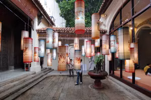 Trưng bày di sản thực hành Then và làm gốm Chăm