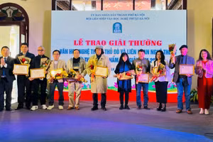 26 tác phẩm đạt Giải thưởng Văn học nghệ thuật Thủ đô 2024