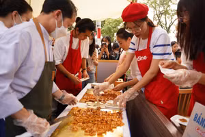 Lễ hội ẩm thực Pháp từng được tổ chức tại Việt Nam vào các năm 2018, 2020, 2023 và 2024.