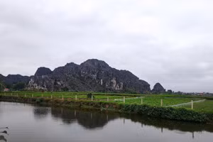 Di tích Mán Bạc thuộc thôn Bạch Liên, xã Yên Thành, huyện Yên Mô, tỉnh Ninh Bình.