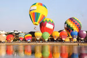 Ninh Bình tổ chức lễ hội khinh khí cầu Tràng An - Cúc Phương