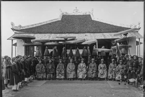 Lễ khai mạc triển lãm ảnh "Khoa thi Hương cuối thế kỷ 19" sẽ diễn ra lúc 10 giờ ngày 6/11 tại Văn Miếu - Quốc Tử Giám.