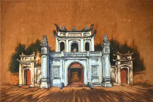 Triển lãm "Ngàn năm di sản" diễn ra từ ngày 8/8 đến 25/9 tại Văn Miếu – Quốc Tử Giám.