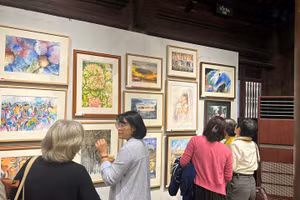 Triển lãm diễn ra từ ngày 25/10 - 10/11 tại di tích Văn Miếu – Quốc Tử Giám. 