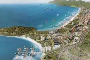 Toàn cảnh Thành phố Wonder City nằm cách sân bay Tuy Hòa 30 phút đi xe.