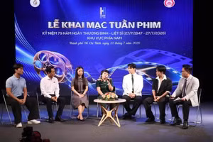 Giao lưu, chia sẻ từ các nhà làm phim - Ảnh: BTC.
