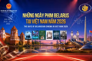 Lễ khai mạc “Những ngày Phim Belarus tại Việt Nam năm 2026” diễn ra lúc 19 giờ ngày 26/6 tại Trung tâm Chiếu phim Quốc gia - Ảnh: BTC.