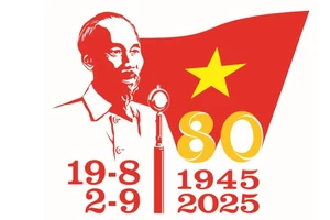 Logo sử dụng trong các hoạt động tuyên truyền Kỷ niệm 80 năm Cách mạng tháng Tám thành công (19/8/1945-19/8/2025) và Quốc khánh nước Cộng hòa xã hội chủ nghĩa Việt Nam (2/9/1945-2/9/2025).
