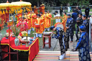 Tái hiện Tết cung đình tại Hoàng thành Thăng Long