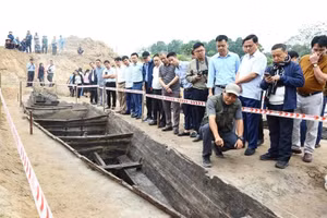 Thuyền cổ phát hiện ở Bắc Ninh được bảo tồn thế nào?