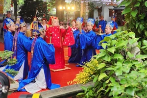 Lễ tưởng niệm Đức Huyền Thiên Trấn Vũ đã trở thành sự kiện văn hoá - tín ngưỡng quan trọng tại đền Quán Thánh.