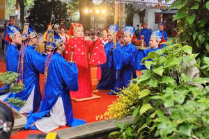 Lễ tưởng niệm Đức Huyền Thiên Trấn Vũ đã trở thành sự kiện văn hoá - tín ngưỡng quan trọng tại đền Quán Thánh.