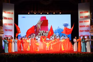  Đại hội Thi đua yêu nước lần thứ IV Bộ VH,TT&DL diễn ra tại Nhà hát Lớn Hà Nội - Ảnh: Bộ VH,TT&DL.