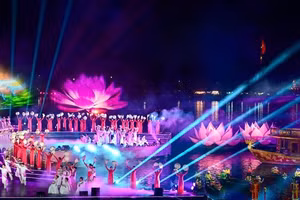 Chương trình nghệ thuật đặc biệt sẽ tổ chức vào lúc 19 giờ 30 ngày 20/12 tại Quảng trường Ngọ Môn - Ảnh minh hoạ ITN.