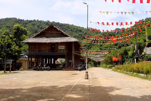 Bản Ngàm, xã Sơn Điện, huyện Quan Sơn, tỉnh Thanh Hóa - Ảnh Bộ VT-TT&DL.