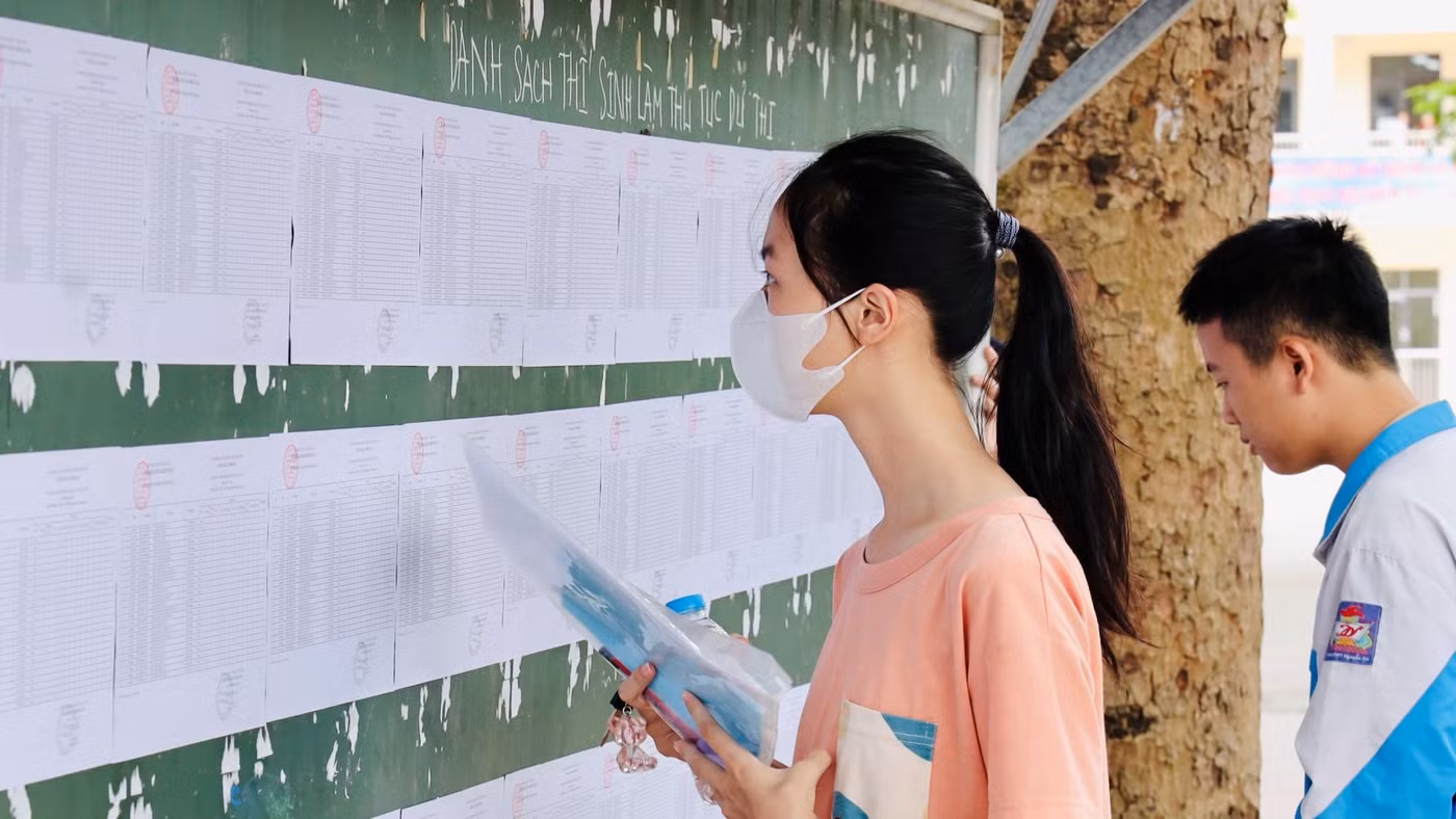Thí sinh thi tốt nghiệp THPT năm 2026. Ảnh: Nguyễn Mạnh.