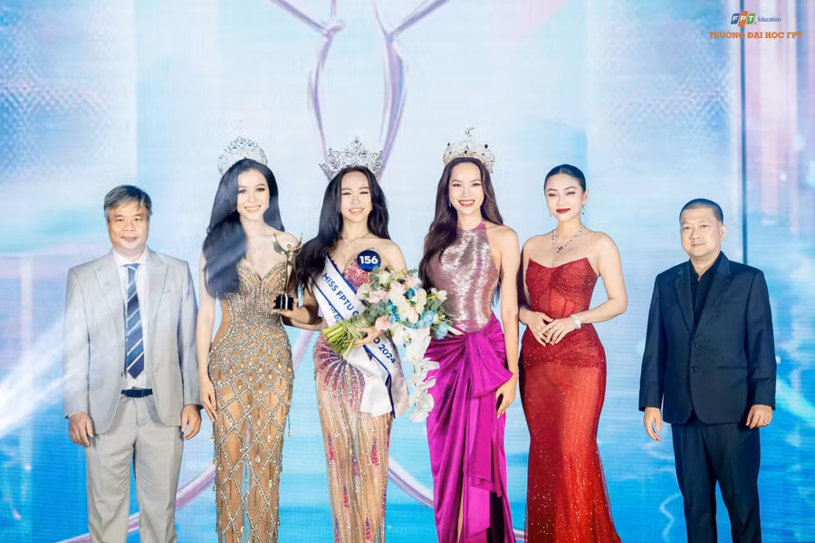 Nguyễn Quế Khanh là Hoa khôi Miss FPTU Cần Thơ 2024.