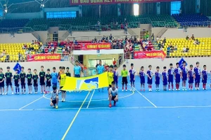 Lế bế mạc Giải Futsal “Tranh cúp Tiểu học Bắc Lệnh mở rộng”