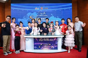 Cuộc thi MC nhí toàn quốc 2025 nhận được sự quan tâm, tham gia của đông đảo học sinh.