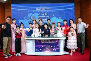 Cuộc thi MC nhí toàn quốc 2025 nhận được sự quan tâm, tham gia của đông đảo học sinh.