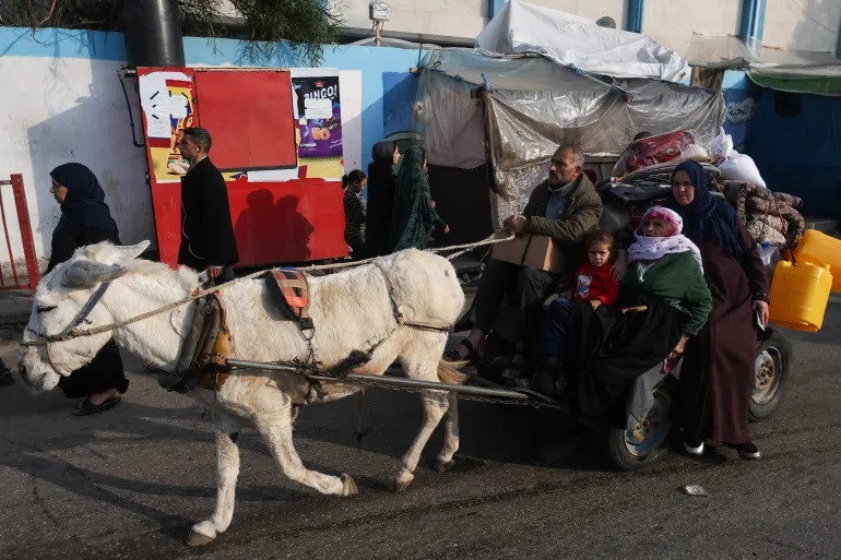 Israel nối lại cuộc tấn công Gaza, người Palestine cấp tập sơ tán 