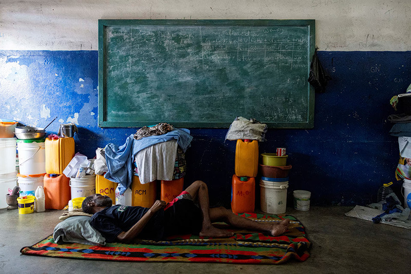 Chùm ảnh sự hỗn loạn ở Haiti 