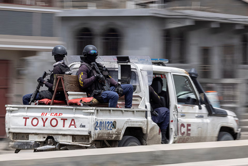 Chùm ảnh sự hỗn loạn ở Haiti 