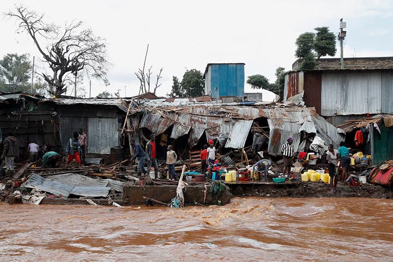 Chùm ảnh lũ lụt nhấn chìm thủ đô Kenya