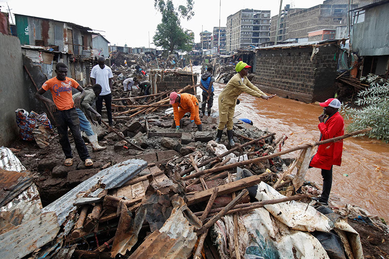 Chùm ảnh lũ lụt nhấn chìm thủ đô Kenya