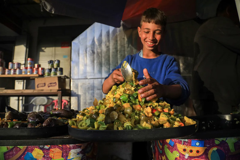 Chùm ảnh Ramadan buồn ở Gaza 