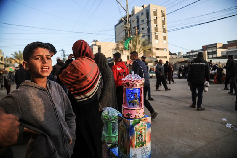 Chùm ảnh Ramadan buồn ở Gaza 