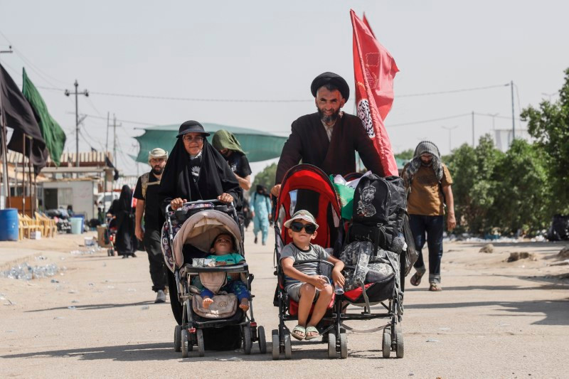 Chùm ảnh biển người tham dự cuộc hành hương Arbaeen 