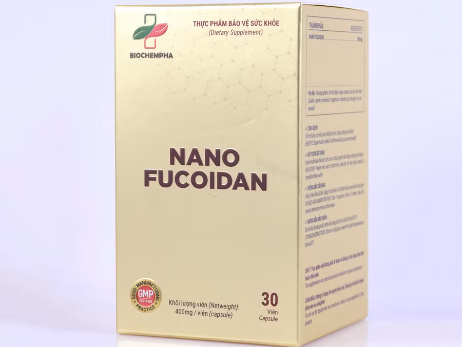 Sản phẩm Nano Fucoidan được nhóm nghiên cứu thương mại hóa.