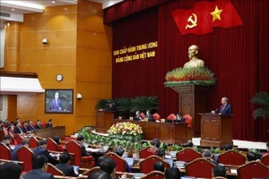 Tổng Bí thư Tô Lâm phát biểu khai mạc Hội nghị lần thứ hai Ban Chấp hành Trung ương Đảng khoá XIV. Ảnh: Thống Nhất/TTXVN