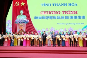 Thanh Hóa tôn vinh 245 nhà giáo, học sinh, sinh viên tiêu biểu