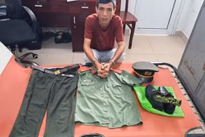 Bị can Vũ Văn Khởi. (Ảnh: CA Thanh Hóa)