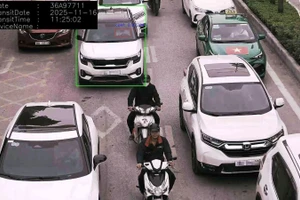 Hình ảnh ô tô vi phạm Luật Giao thông ở Thanh Hóa. Ảnh: CACC