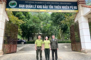 Ban quản lý Khu bảo tồn thiên nhiên Pù Hu, tỉnh Thanh Hóa.