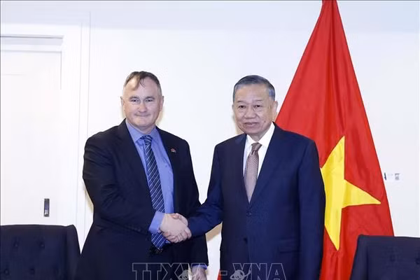 Tổng Bí thư, Chủ tịch nước Tô Lâm tiếp Giám đốc điều hành EQ Resources Limited