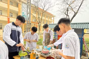 Môi trường học đường an toàn tại Trường THPT Hàm Yên (Tuyên Quang).