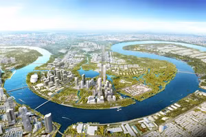 Cung Văn hóa Thiếu nhi TPHCM được xây dựng tại Khu đô thị mới Thủ Thiêm.