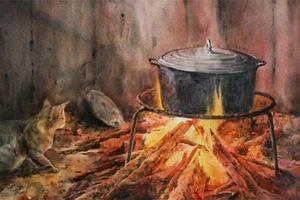 'Bếp lửa' về bởi những khát khao thốt lên bằng tiếng 'gọi thầm' của mưa. Ảnh minh họa: ITN