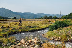 Trái với tin đồn 'đất dữ', Thung lũng Pankisi vô cùng yên ả. Ảnh: Wander-lush.org - Bbc.com