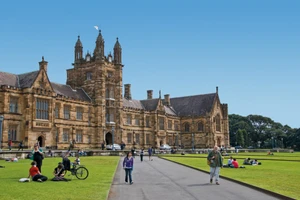 Đại học Sydney, Australia ghi nhận tỷ lệ sinh viên quốc tế lên tới 50%.