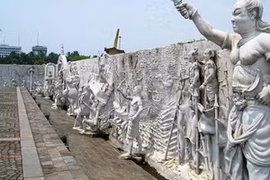 Thời cực thịnh, Đế chế Majapahit có 98 nước chư hầu. Ảnh minh họa: Ancient-origins.net