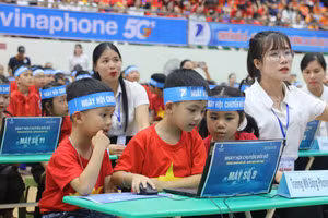 Giáo dục Lai Châu từng bước nỗ lực chuyển đổi số.