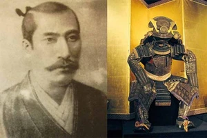 Lãnh chúa Oda Nobunaga, người mở đầu cho sự kết thúc của Thời đại Tăng binh kéo dài 7 thế kỷ và bộ giáp của ông. Ảnh: Ancient-origins.net