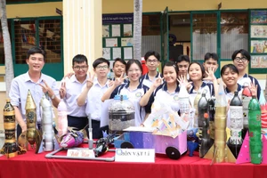 Ngày hội STEM năm 2025 của Trường THCS và THPT Ngôi Sao (TP Hồ Chí Minh). Ảnh: Website nhà trường