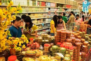 Tết Nguyên đán là thời điểm nhu cầu tiêu thụ thực phẩm của người Việt đa dạng và lớn nhất trong năm.